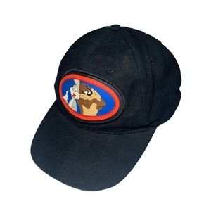Looney Tunes 90’s‎ Vintage Baseball Cap Hat Black  Bugs Bunny Tasmanian Devil OS